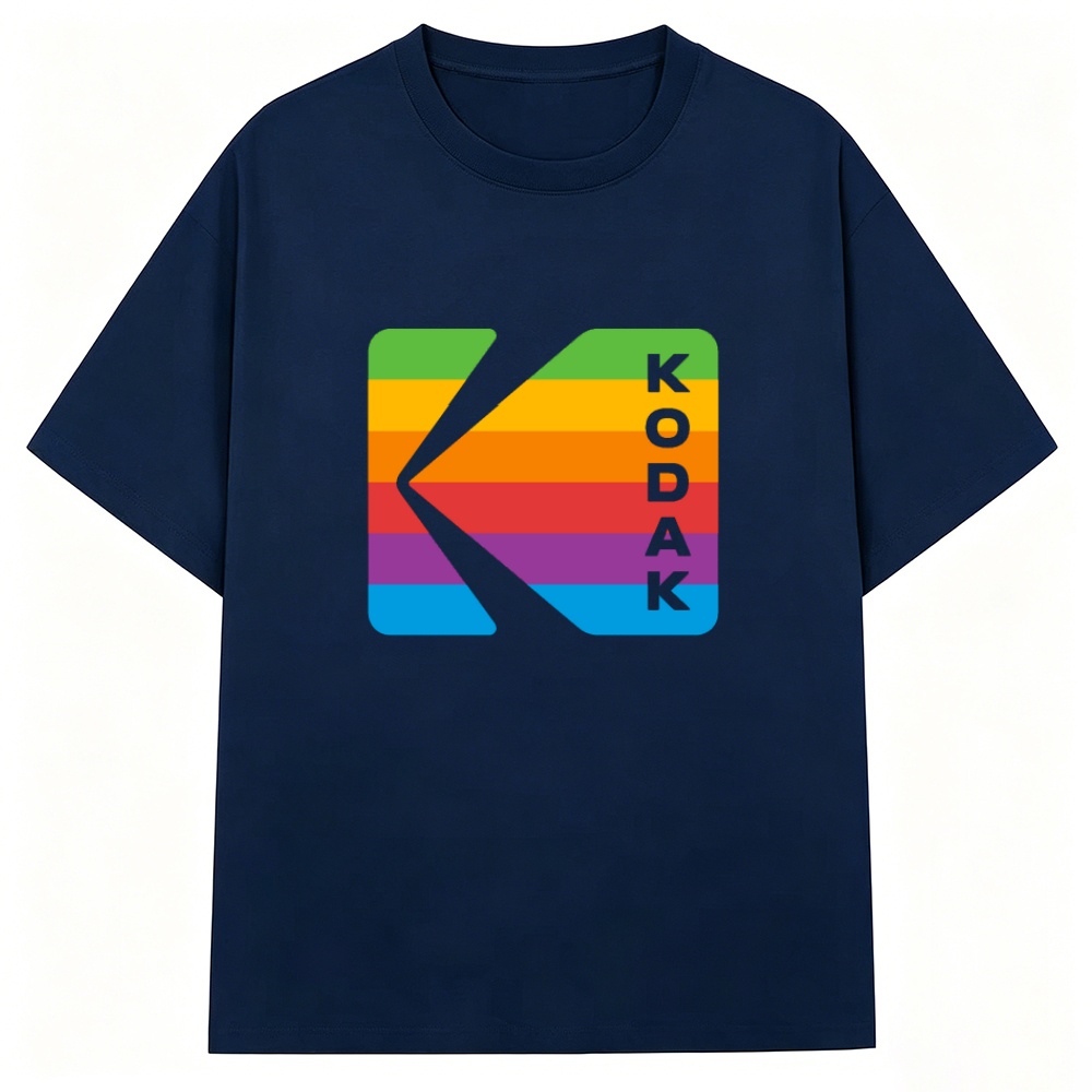 Streetwear Brand With K - Kodak Rainbow Stripe Vertical Letter K