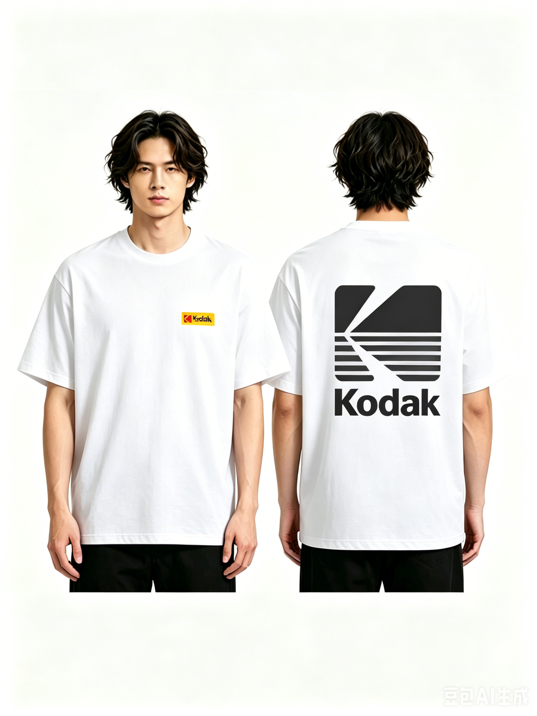 Streetwear Brand With K - 2026 Kodak Striped K Logo Front
