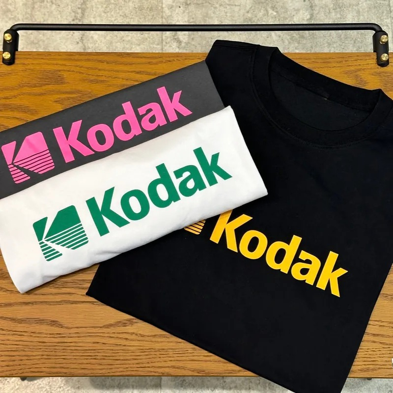 Streetwear Brand With K - Kodak K Logo Multicolor Letter Print