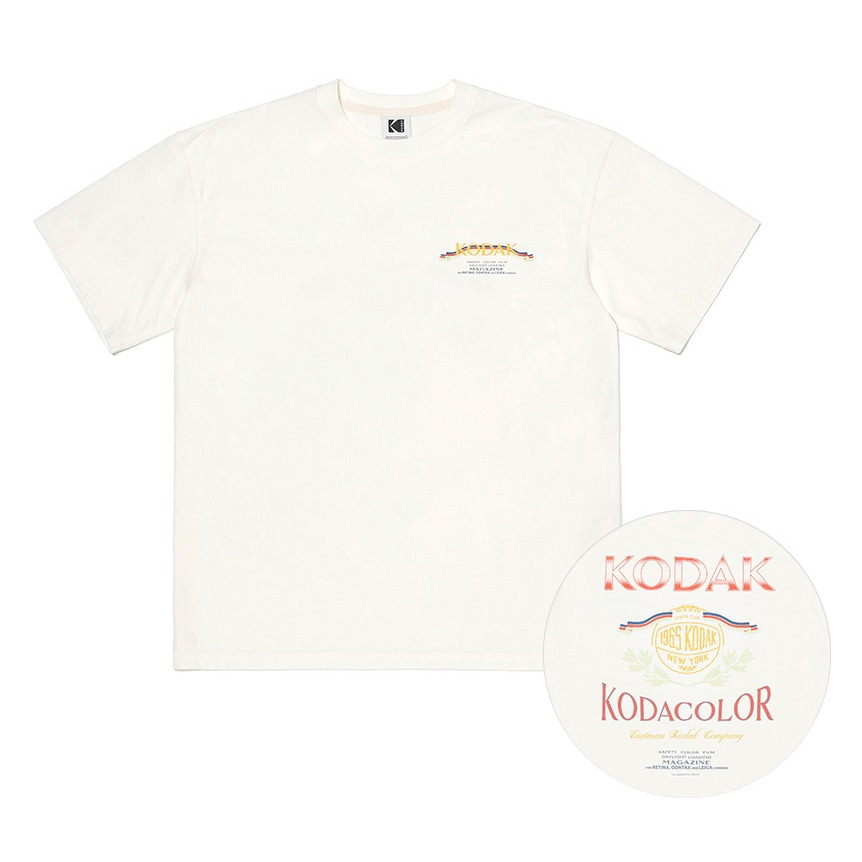 Top Streetwear Brand Usa - Vintage Kodak Kodacolor Badge Logo T-shirt