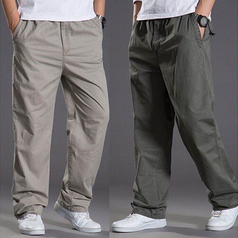 Streetwear Brand Joggers - Mens casual Cargo Cotton pants men