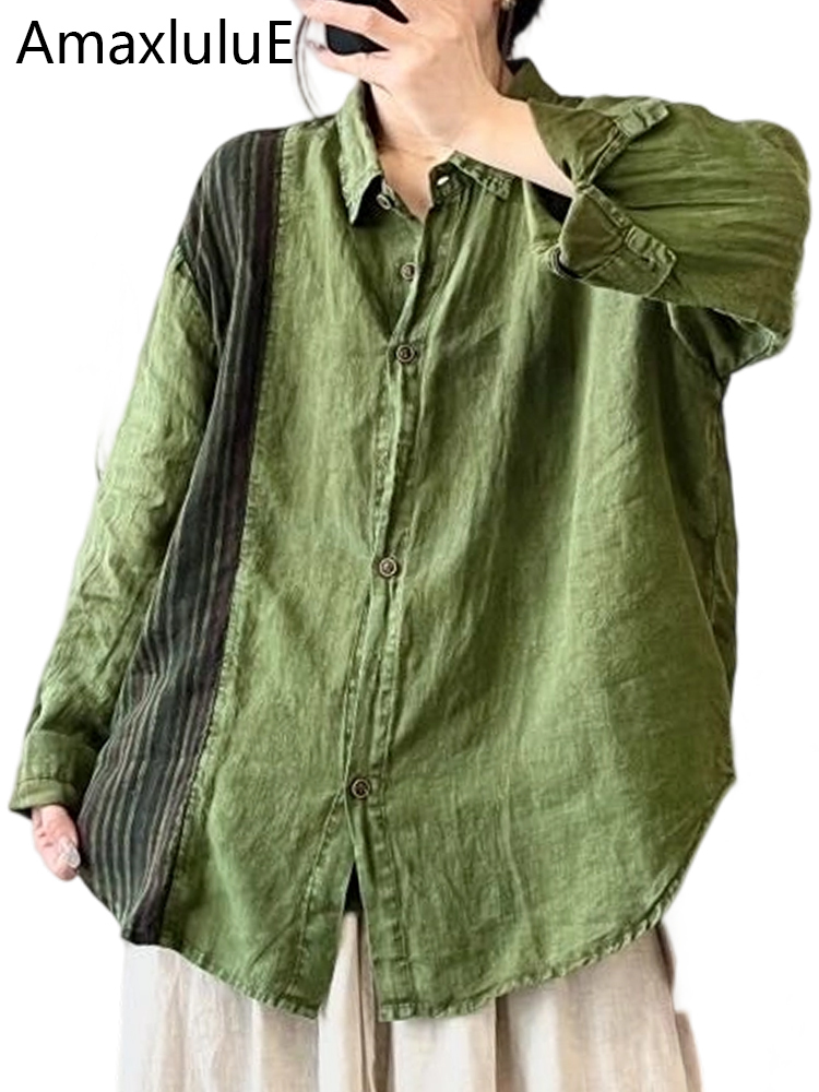 Streetwear Brand Shirts - Amax LuluE Brand 2025 Autumn Ladies