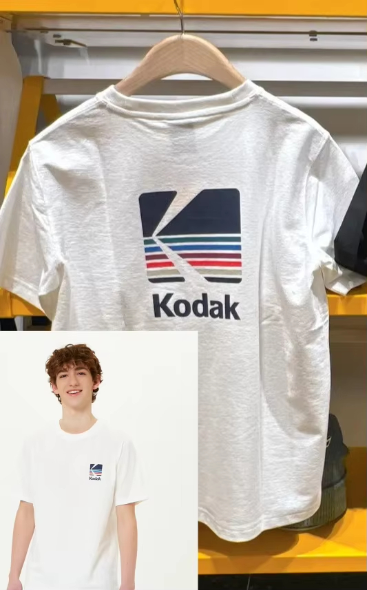 Top Streetwear Brand Usa - Vintage Kodak Kodacolor Badge Logo T-shirt