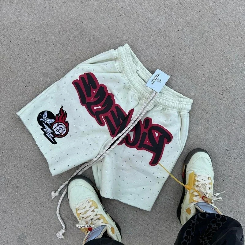 Y2K Harajuku Men's Shorts Lett – обзор и цена Fear Of God Essential