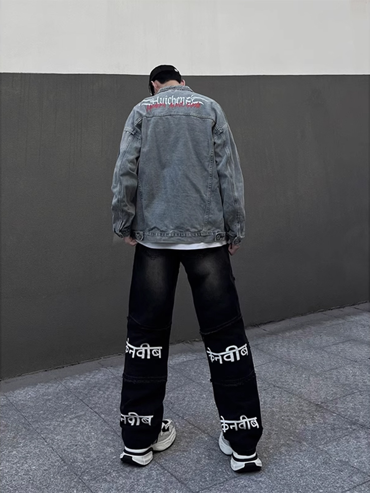 American Vibe Print Men's Jean – обзор и цена Streetwear Brand With K