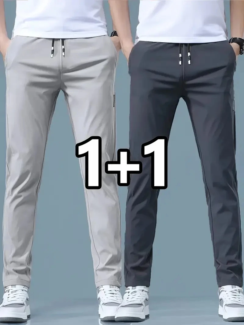 2026 2 Pieces Men's Casual Ice – обзор и цена Streetwear Brand Joggers