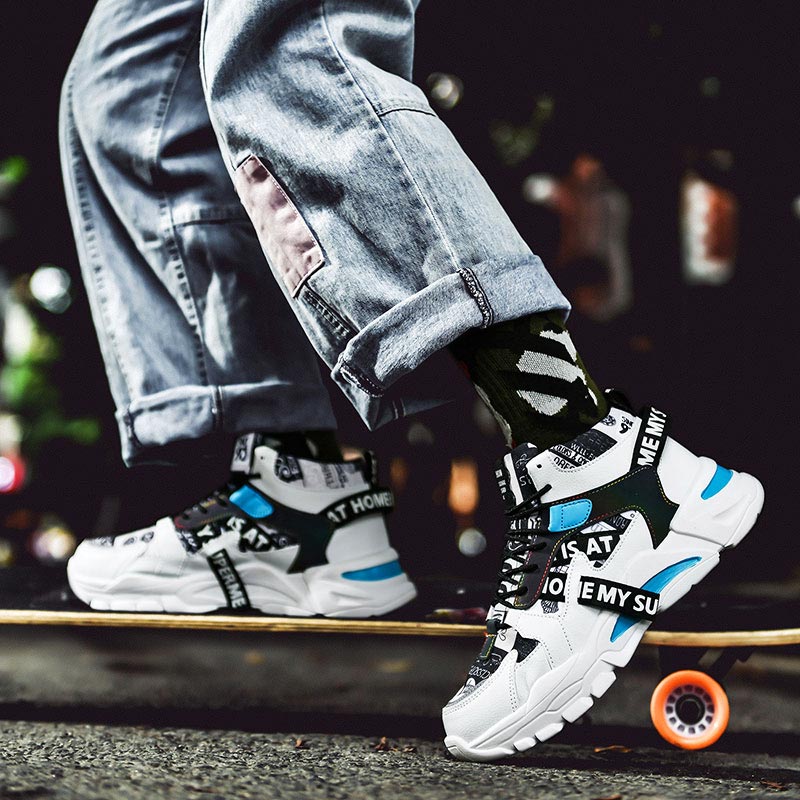 Large Size High Top Chunky Man – обзор и цена Streetwear Brand With White Flowers