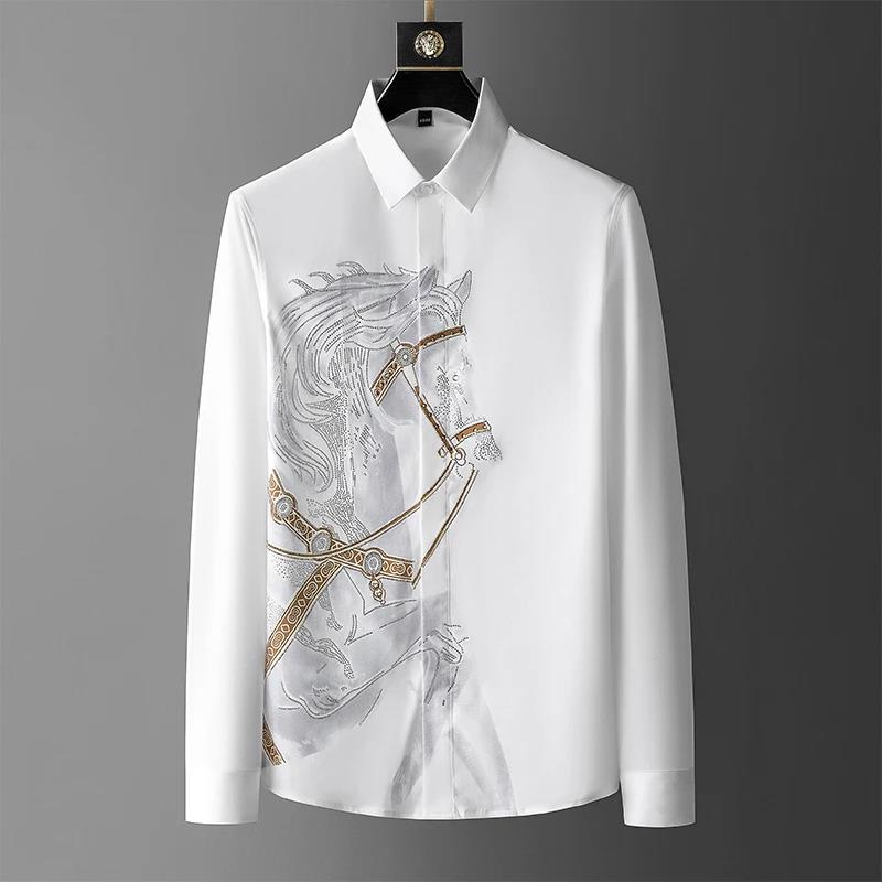 Brand Luxury Men's Shirt 2025  – обзор и цена Streetwear Uomo Brand