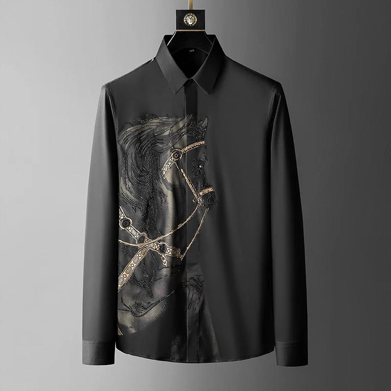 Brand Luxury Men's Shirt 2025  – обзор и цена Streetwear Uomo Brand