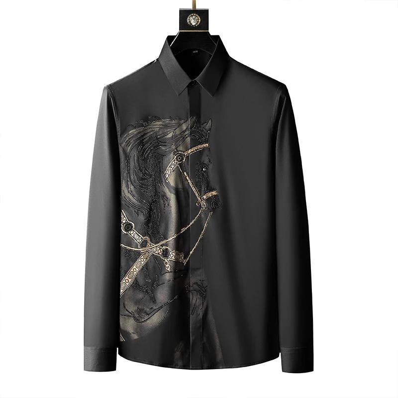 Brand Luxury Men's Shirt 2025  – обзор и цена Streetwear Uomo Brand