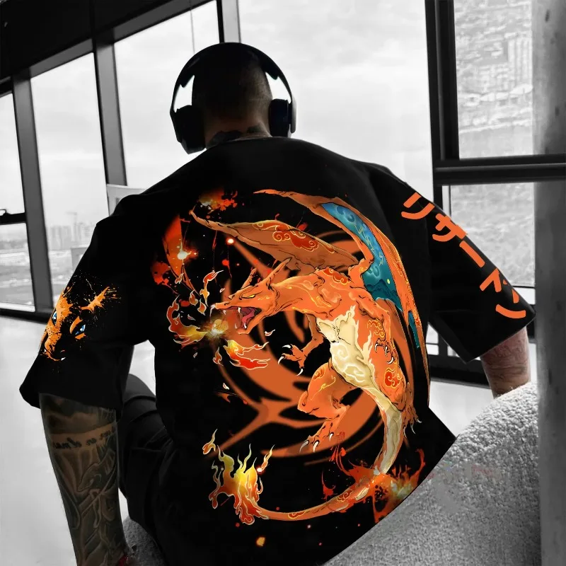 Pokémon Co-branded Print T-shi – обзор и цена Streetwear Brand Shirts