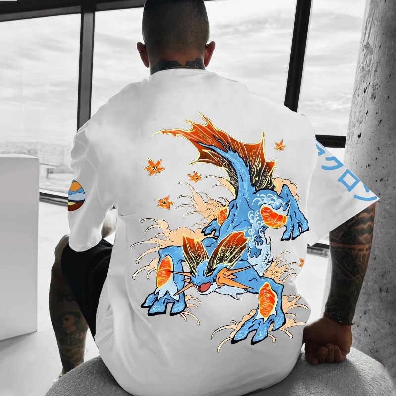 Pokémon Co-branded Print T-shi – обзор и цена Streetwear Brand Shirts