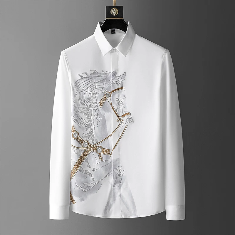 Brand Luxury Men's Shirt 2025  – обзор и цена Streetwear Uomo Brand