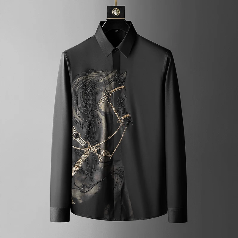 Brand Luxury Men's Shirt 2025  – обзор и цена Streetwear Uomo Brand