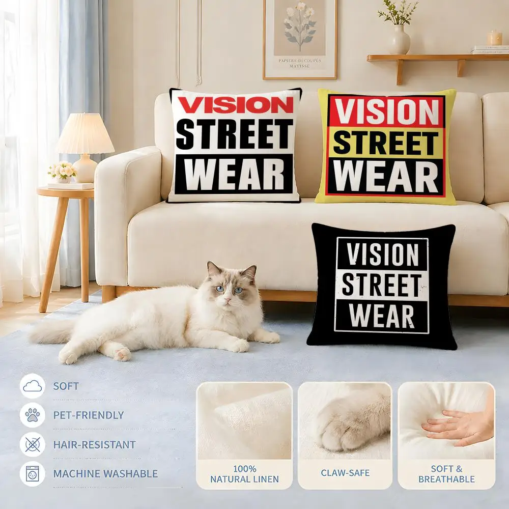 Cushions Covers Sofa Cat and d – обзор и цена Vision Streetwear Brand