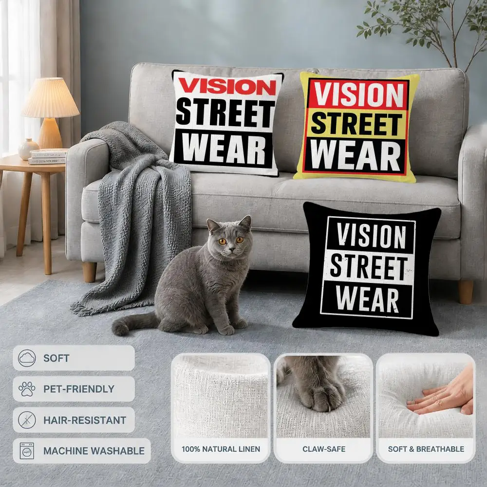 Cushions Covers Sofa Cat and d – обзор и цена Vision Streetwear Brand
